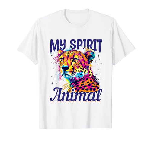 Funny Cheetah Animal mi espíritu animal Camiseta