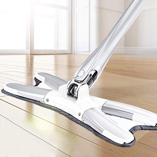 Trapeador para La Limpieza del Hogar Microfibra Piso Fregona Lavado A Mano Fregona Plana Extrusión Manual Herramientas De Limpieza Doméstica