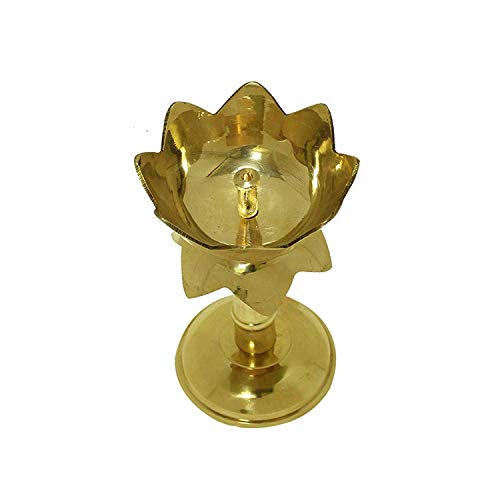 Akhand Puja articles décoratifs avec lampe de table traditionnelle - 3