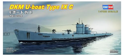 Hobbyboss Modellino Nave da Guerra- U-Boat Type IX B Scala 1:700 - HBB87007