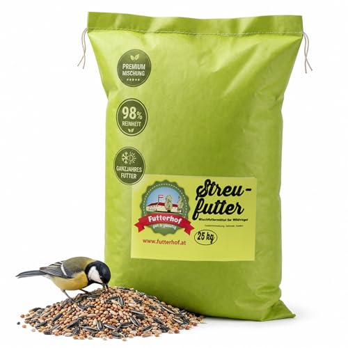 Futterhof Streufutter 25 kg Premium – hochwertige Mischung