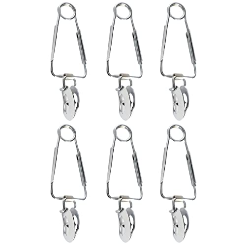 Luxshiny Stainless Steel Escargot Snail Tongs: Kitchen Cooking Tool for Kitchen Cooking and Restaurant Serving 6pcs, Silver, 16X5X4CM (120UN0553TIGK5I1457)