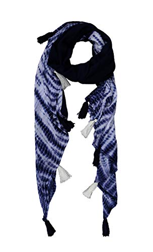 RAJRANG Cotton Scarf Shibori Japanese Printed for Women Head Neck Fashion Scarves