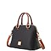 Dooney & Bourke Handbag, Pebble Grain Domed Satchel - Black
