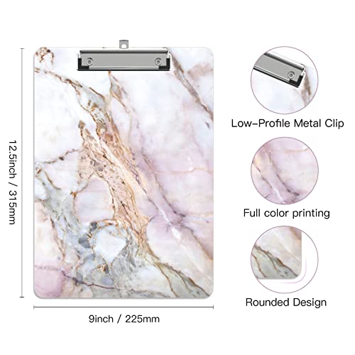 Image of Plastic A4 Clipboards, Clip Board Stardard Letter Size 9 x 12.5 in