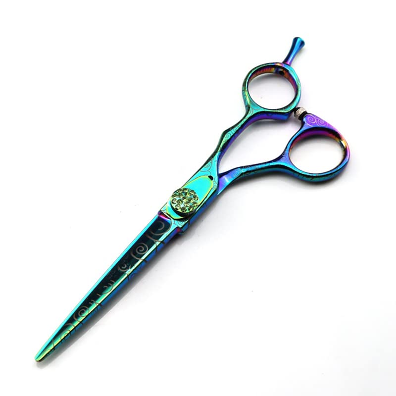 Professional Hair Cutting Shears, Professional Japan 440C 6 inch Green Damascus Hair Scissors Haircut Scissor thinning Barber Cutting Shears Hairdresser Scissors
