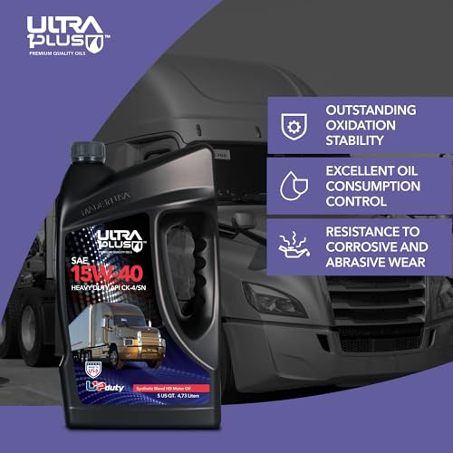 Aceite de motor sintético ULTRA 1PLUS SAE 15W-40 2 gal miniatura 5