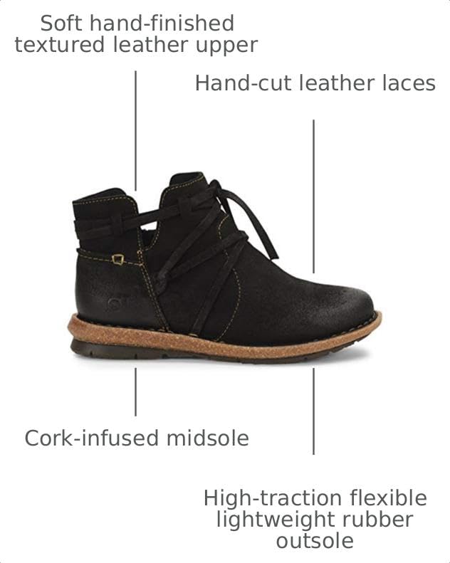 Image of BORN Women's Tarkiln Black 8.5 M