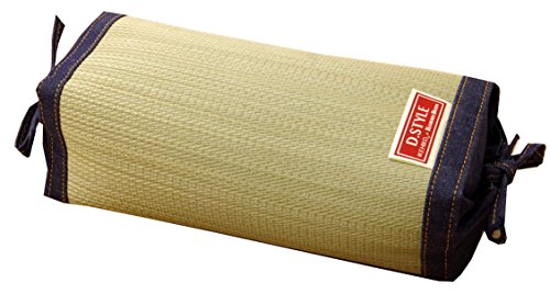 イケヒコ 枕 まくら い草枕 消臭 ピロー 国産 デニム 高さ調整 マイル 角枕 約30×15cm 中材:ポリエチレンパイプ #3644819