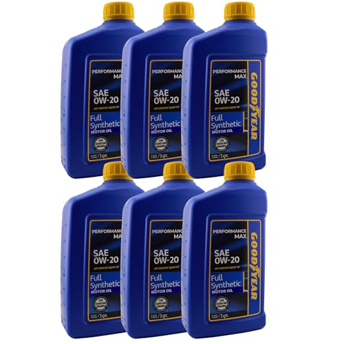 Aceite motor sintético SAE 0W-20 Goodyear 1 litro x6 miniatura 1