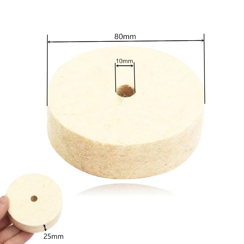 GatherTOOL 3Pcs/Set 3Inch Grinding Wheel Polishing Pad Abrasive Disc Stone Nylon Wool Wheel for Metal Ceramic Bench Grinder Rotary Tool (Size : Gray3pcs)