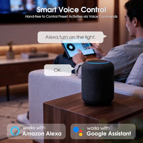 Image of SofaBaton X2 Universal Remote Control with Touchscreen& Hub &Charging Dock | Universal Remote with One-Touch Activities & APP, Works with IR /Bluetooth /RF /WiFi Devices /Alexa /Google /Home Assistant