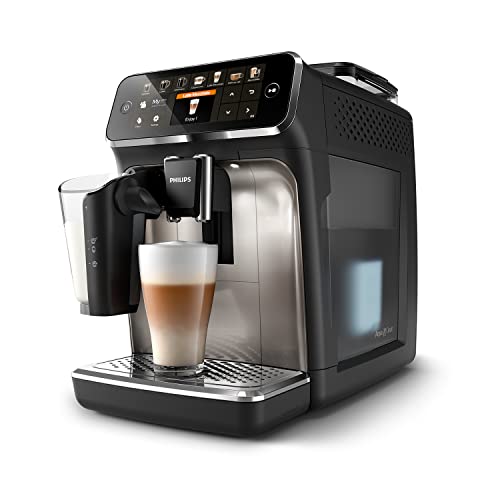 Philips Domestic Appliances 5400 Series Kaffeevollautomat - LatteGo-Milchsystem, Langlebiges Keramikmahlwerk, 12… - Image 3