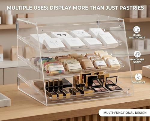 Image of YBSVO 3-Tier Commercial Bakery Display Case