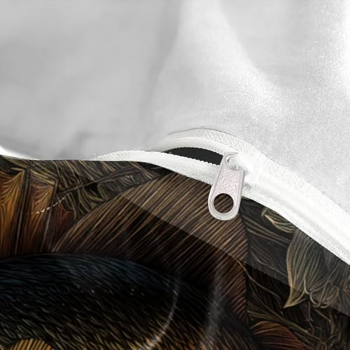Parure de lit agneaux impression 3D confort premium en microfibre king size - 8