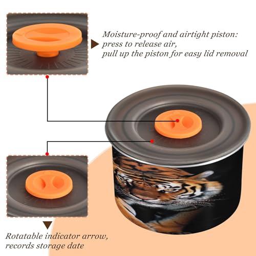 Envase de cafe de acero inoxidable ATTX 17oz sello hermético miniatura 3