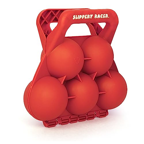 Slippery Racer 5 in 1 Snowball Maker, Red (RED)