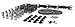 COMP Cams K11-406-5 Blower and Turbo 270/280 Solid Flat Cam K-Kit for Chevrolet Big Block 396-454