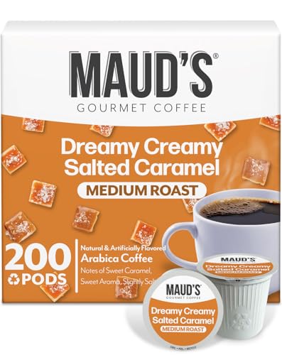 Image of Maud's Salted Caramel Flavored Coffee Pods, 200ct
