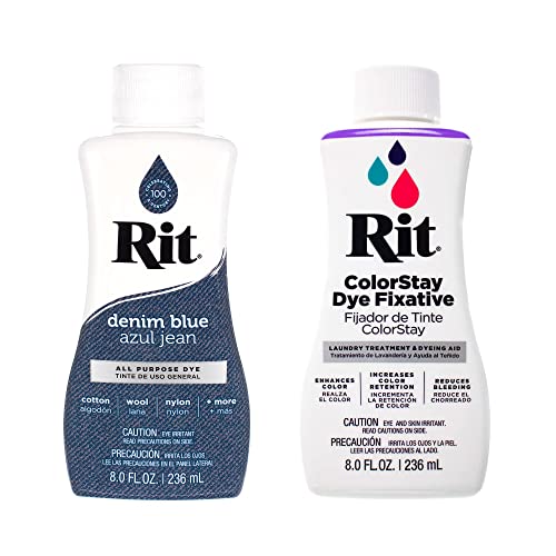 RIT Dye Wide Selection of Colors with Color Fixative