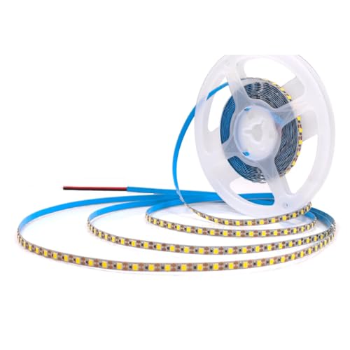 Tira LED 5V 2835 120 Leds/m ancho 3mm 5M blanco frío miniatura 1