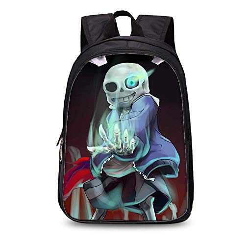 Undertale Mochilas Escolar de Viaje Bolsa de Impresa de Dibujos Animados para niños