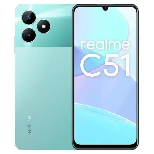 Smartphone Realme C51 Dual Sim LTE 6.74" 4GB/128GB Mint Green