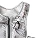 Aymzbd Running Vest Bag with Pockets for Adults Breathable Mobile Phone Chest Bag for Cycling, Hiking, Climbing, Gray