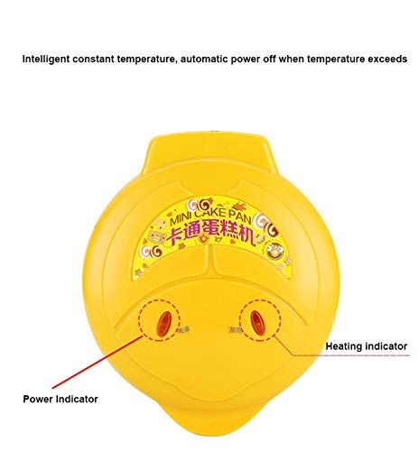 Waffeleisen Belgische Waffel,220V Haushaltsautomatische Kuchenmaschine Cartoon Mini Kinderbrotmaschine Doppelseitige… – Bild 5