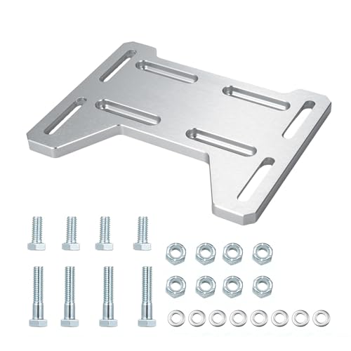 Plaque de support d'adaptateur de moteur Shkalacar réglable en aluminium