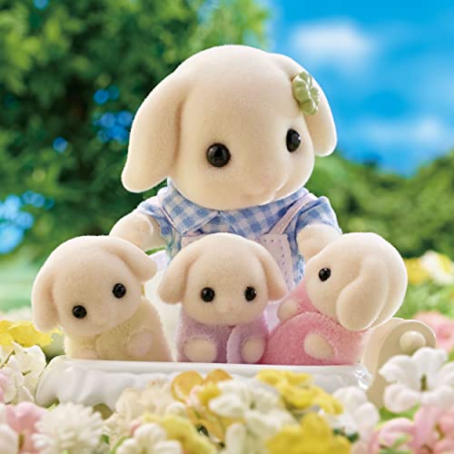 Sylvanian Families - Familia Aries Conejo - 5 Muñecos miniatura 4