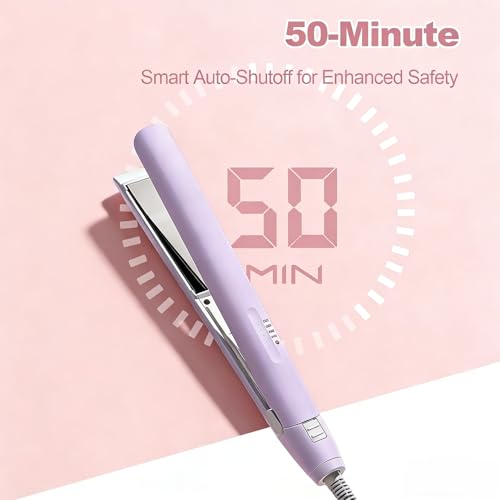 Plancha para cabello con tecnología antiestática y placas cerámicas miniatura 5