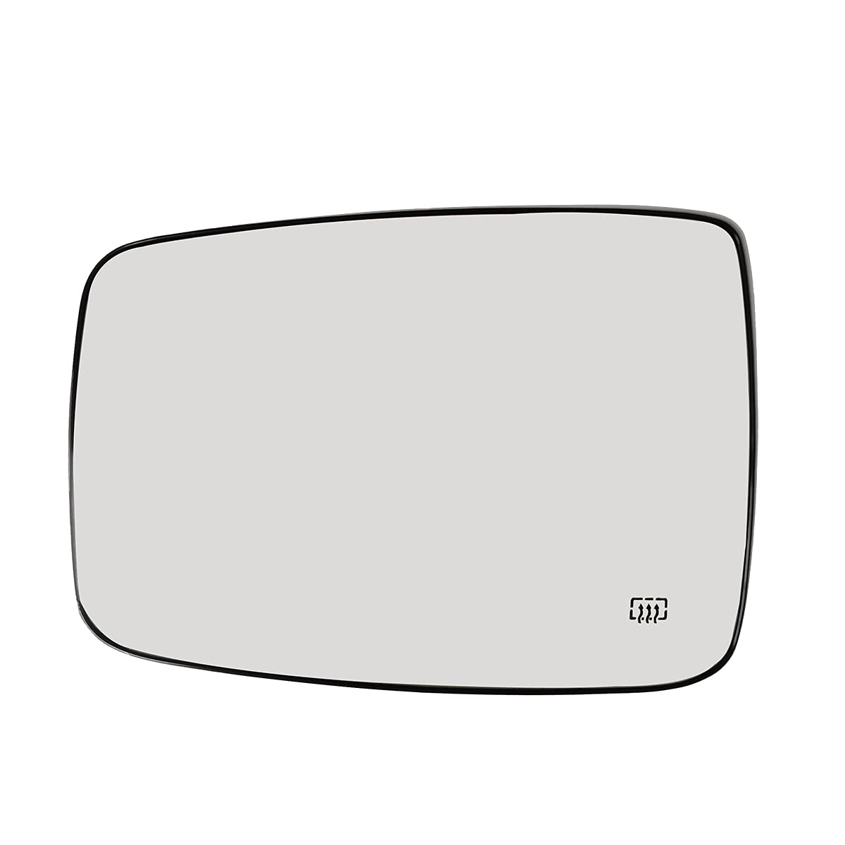 GSRECY Exterior Convex Mirror Glass Driver Left Side Heated Compatible with Dodge 1500 2500 Ram Truck Replace ‎‎CH1324117, ‎68050299AA