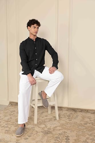 Image of Aatman One Size Men's Eco-Friendly Cotton Pyjama Pack of 2 | Fits Waist Size 28 to 36 Inches