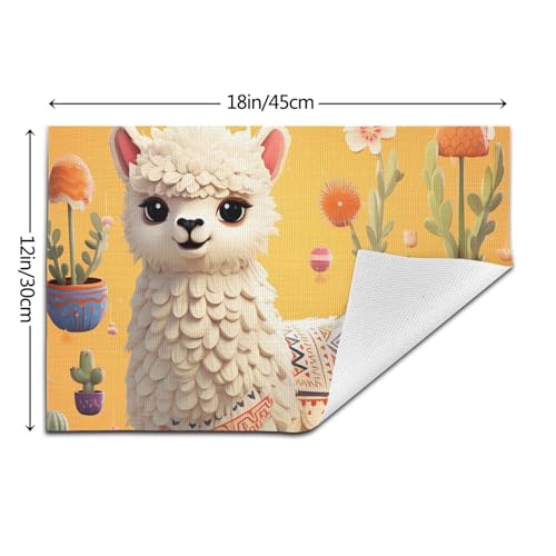 Set de table vinyle lavable pour protéger la table des taches d'enfants