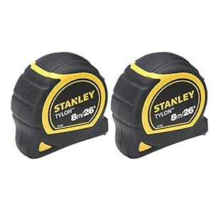 Stanley Tylon 8m Tape Measure Twin Pack