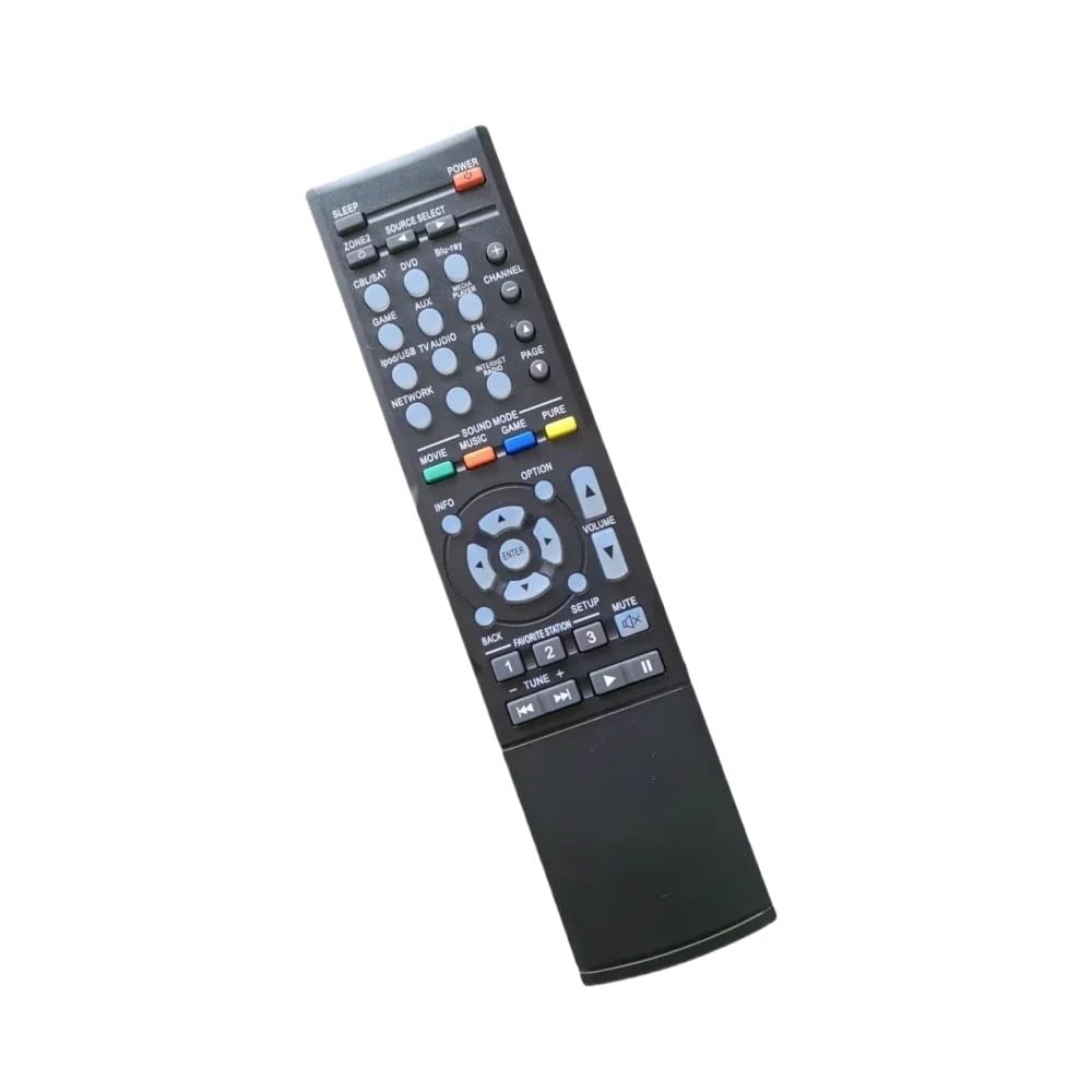 Nowy pilot zdalnego sterowania pasujący do amplitunera Denon AVR-X510BT AVR-1713 AVR-1612 AVR-S710W AVR-1613 RC-1168 AVR-E400 RC-1196