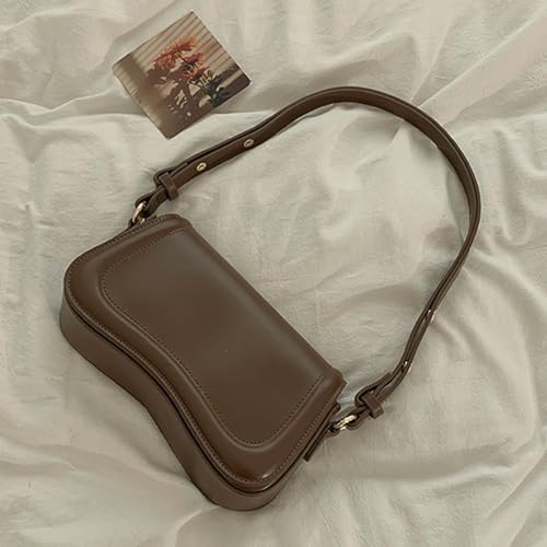 Image of Small Shoulder Bag for women,Crossbody Purses,Leather Tote Handbag Clutch Hobo Purse,with Zipper Closure for Women