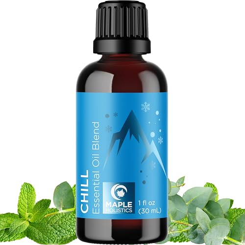 Image of Mint Essential Oil Blend for Diffuser - Refreshing Mint Oil Diffuser Essential Oils with Cooling Peppermint Spearmint Bergamot and Eucalyptus Oils - Pure Aromatherapy Oils for Diffuser