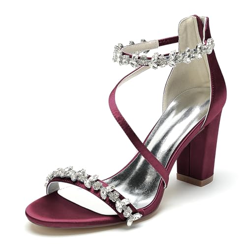 Chaussures de soirée à talons hauts et cristaux fgrid de taille 42