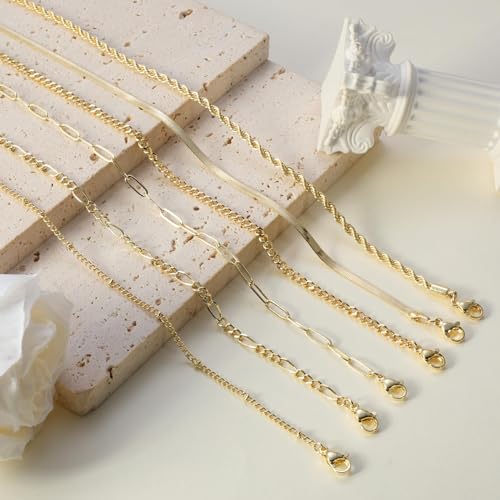 Image of Rotnso Anklets for Women 14K Gold Silver Plated Ankle Bracelets Trendy Waterproof Boho Anklets Set Adjustable Dainty Cute Diamond Beaded Heart Non Tarnish Summer Beach Jewelry Gift