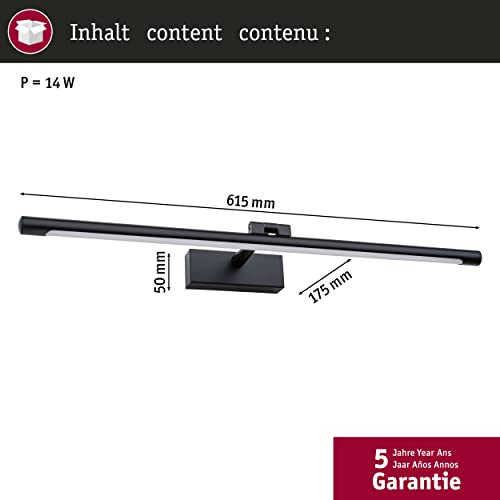 Sistema iluminación LED Mingo negro para decorar las paredes del salón 5