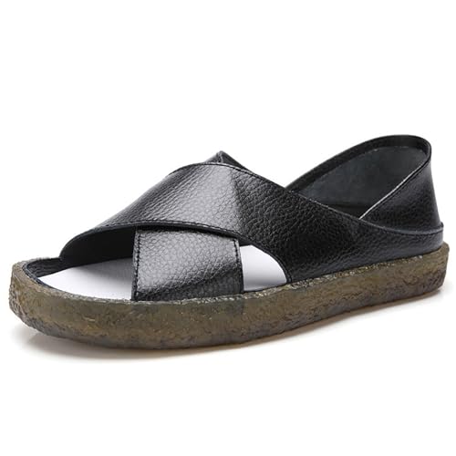 Sandales plates pour robe d'été décontractée en balade - 3