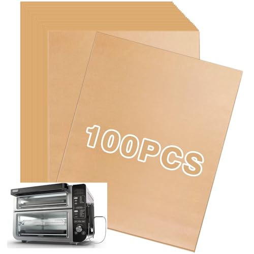 Image of 100pcs Air Fryer Liners Sheets for Ninja DCT451 12-in-1 Smart Double Oven