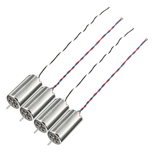 Motor de copa hueca de 3,7 V para drones y vehículos aéreos T7741VIIO-6516UY (4 piezas)
