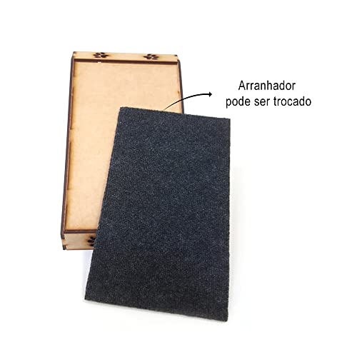 Arranhador Rampa Nicho Toca para Gatos Pet em MDF 6mm