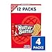 Nutter Butter Peanut Butter Sandwich Cookies, 4 Boxes of 12 Packs (4 Cookies Per Pack)