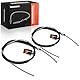 Frankberg 2x Handbremsseil Seilzug Hinten Scheibenbremse Kompatibel mit 1er E81 1er E87 1er Cabriolet E88 1er Coupe E82 Replace# 34406760443