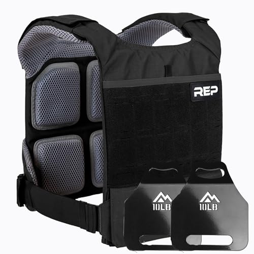 REP Fitness Strata Exercise Vest Men and Women 22.3 lbs Total