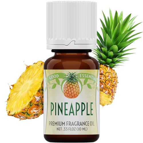 Image of Good Essential - Professional Pineapple Fragrance Oil 10ml for Diffuser, Candles, Soaps, Lotions, Perfume 0.33 fl oz